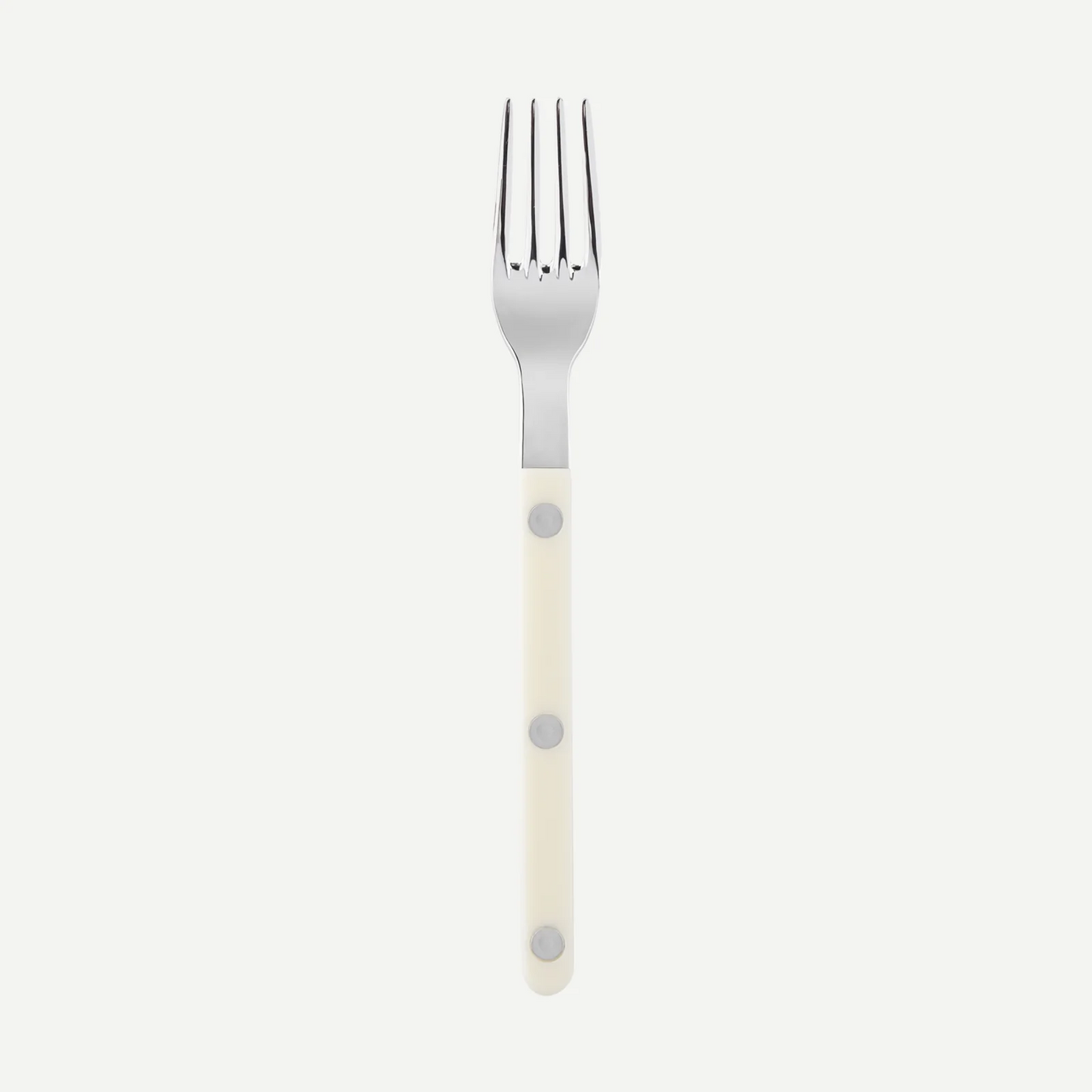 Bistrot shiny solid Cake fork - Ivory