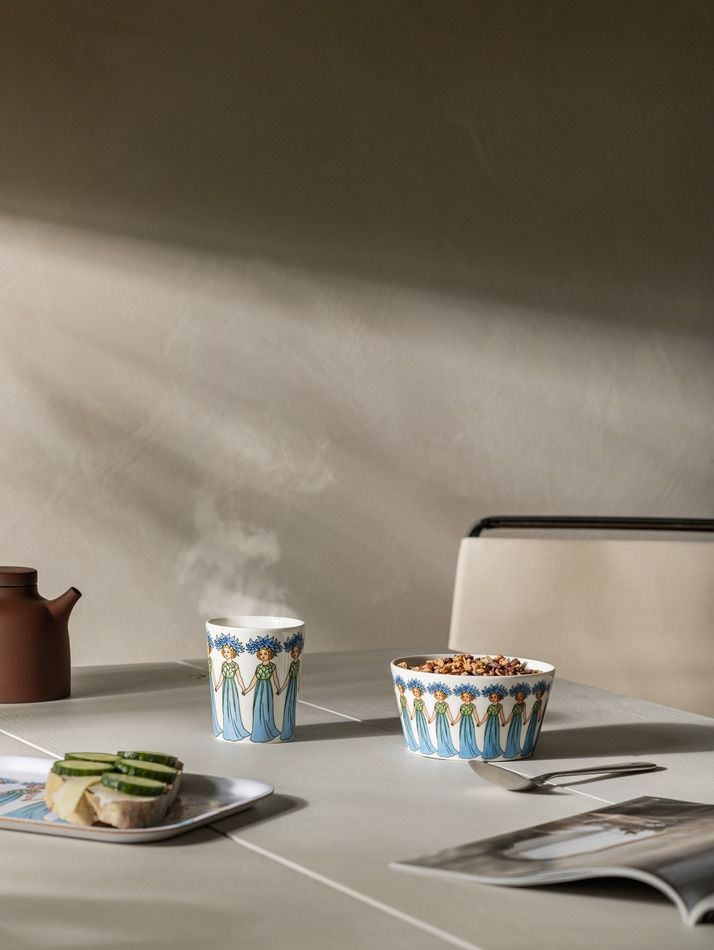 Elsa Beskow Bowl 500ml Cornflower