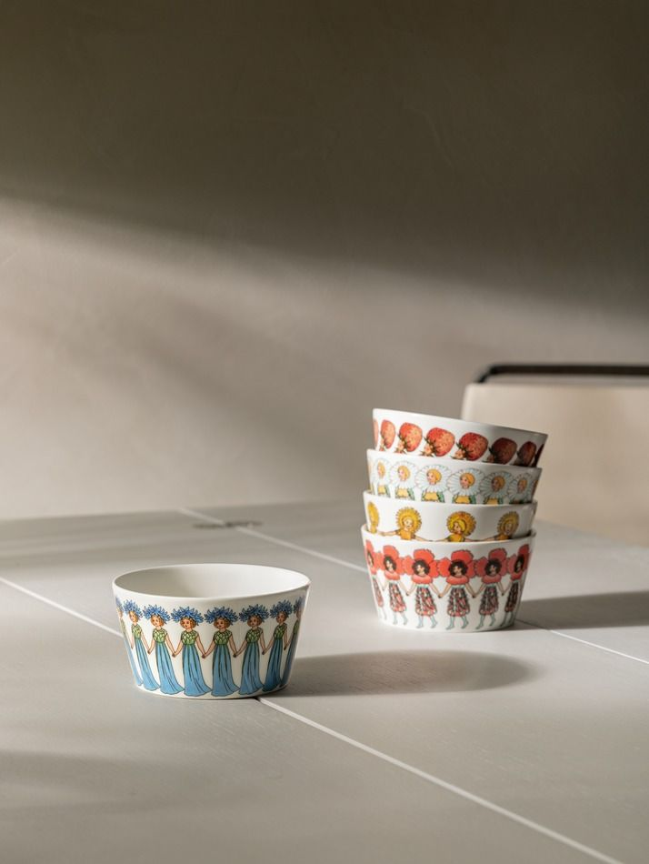 Elsa Beskow Bowl 500ml Cornflower