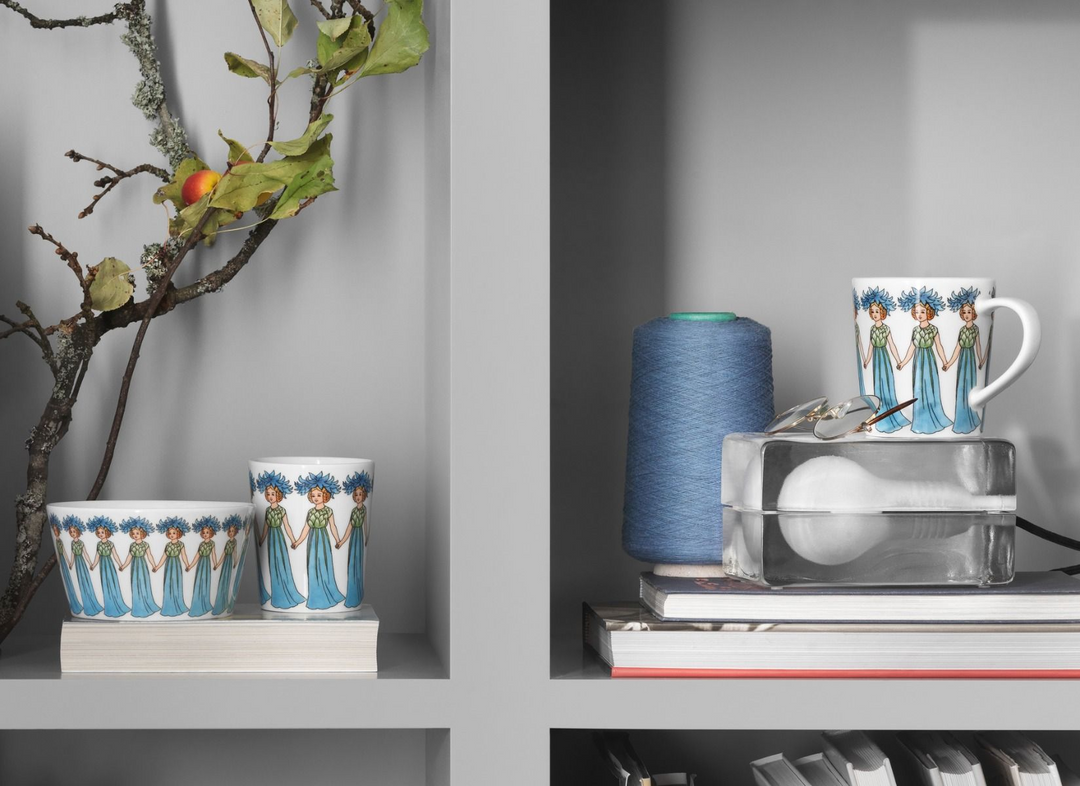 Elsa Beskow Bowl 500ml Cornflower