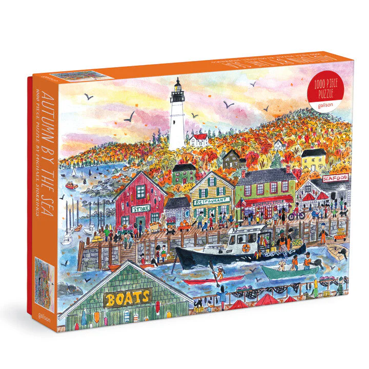 Michael Storrings Autumn by the Sea, 1000 Piece Puzzle