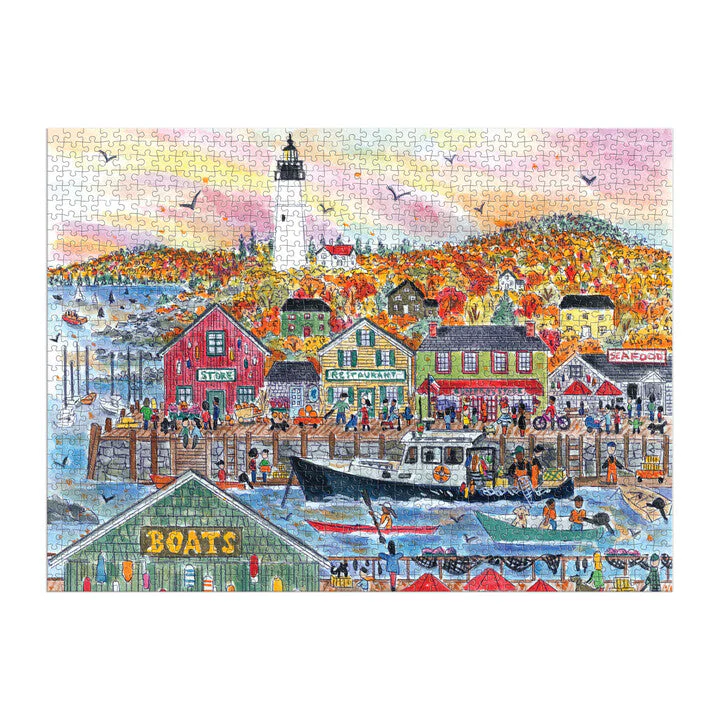Michael Storrings Autumn by the Sea, 1000 Piece Puzzle