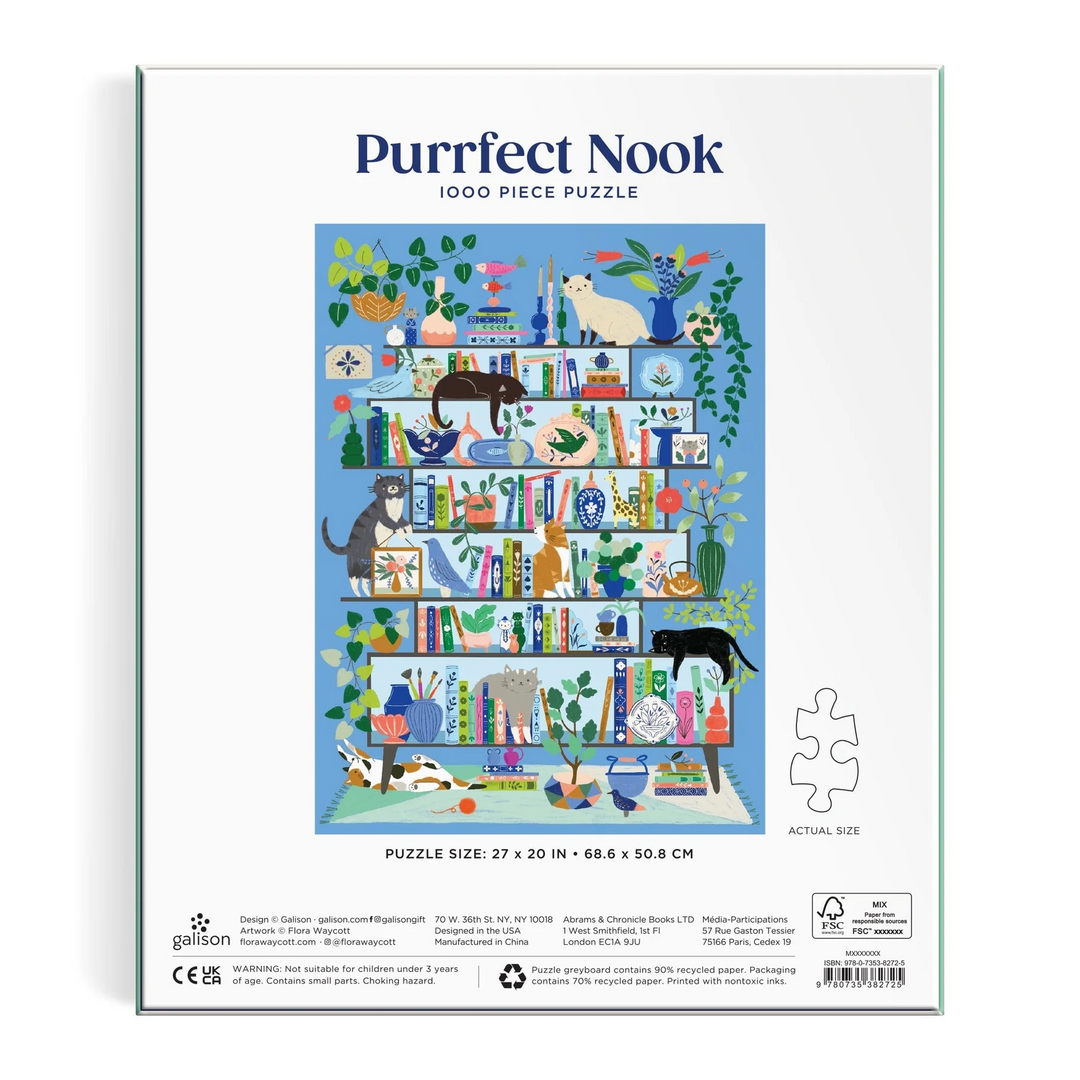 Purrfect Nook, 1000 Piece Puzzle