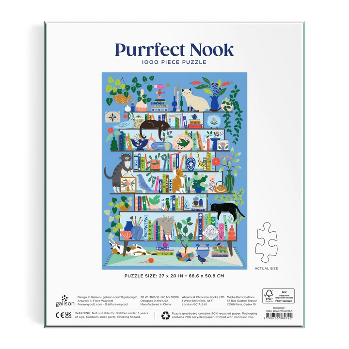 Purrfect Nook, 1000 Piece Puzzle