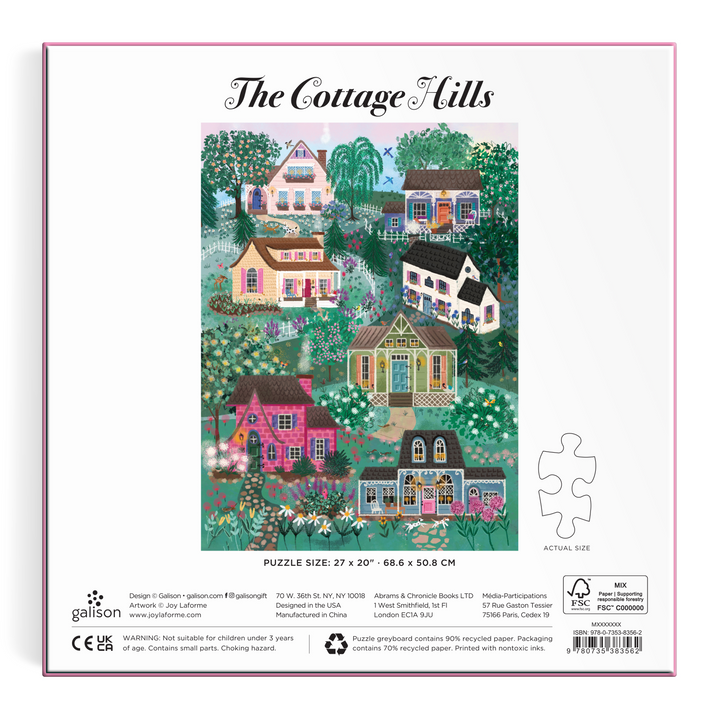 Joy Laforme Harbor The Cottage Hills, 1000 Piece Puzzle