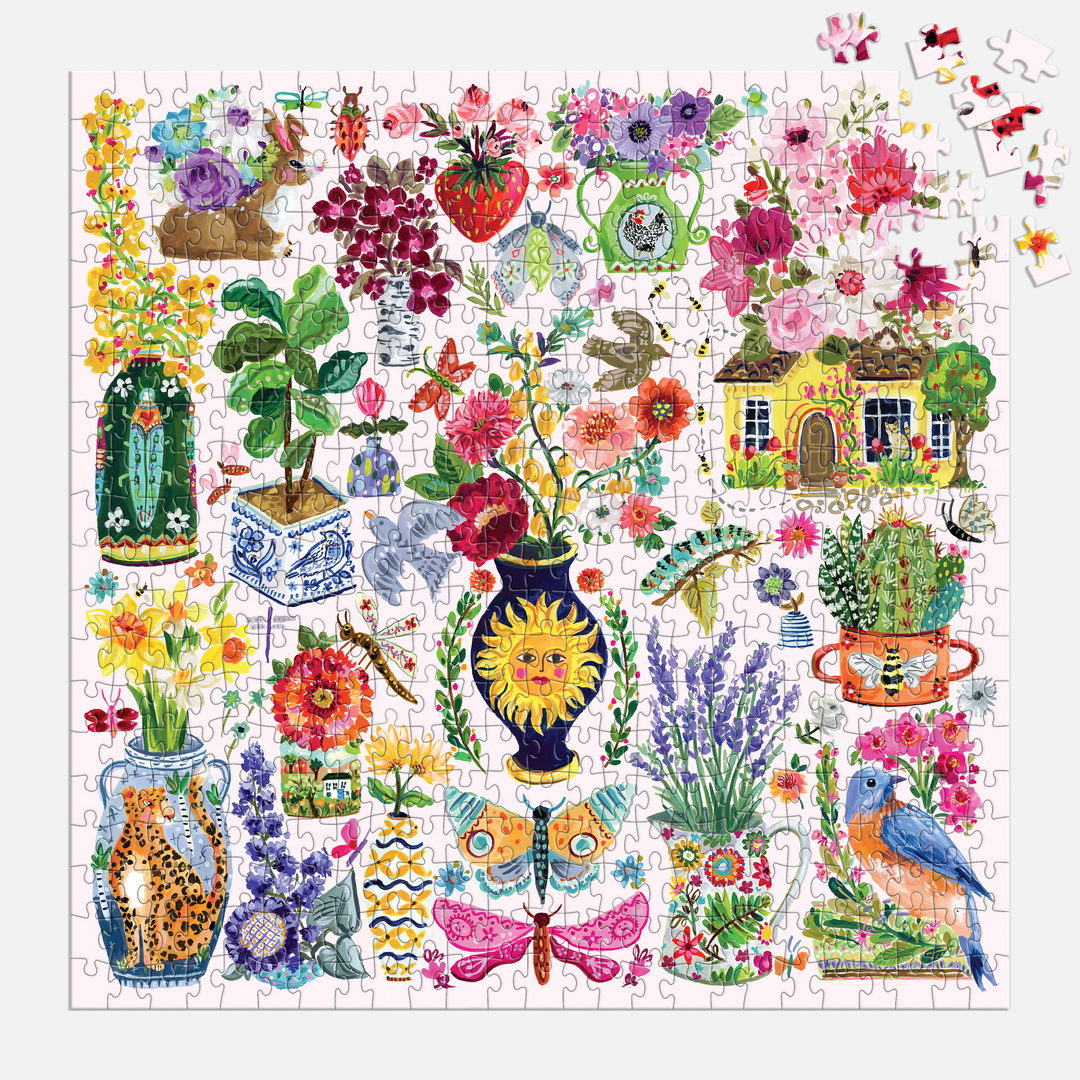 Buzzy Bouquets, 500pc Puzzle