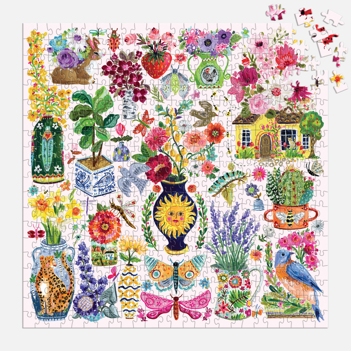 Buzzy Bouquets, 500pc Puzzle