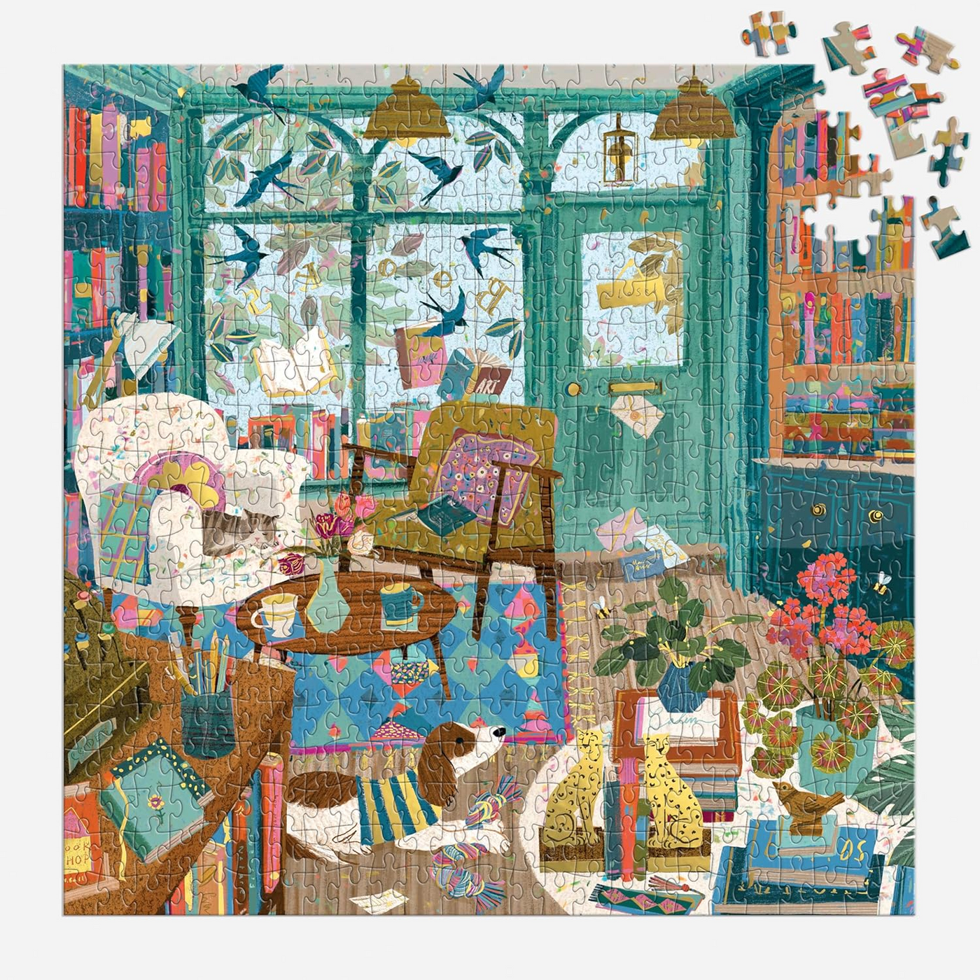 Bookshop Afternoon, 500 Piece