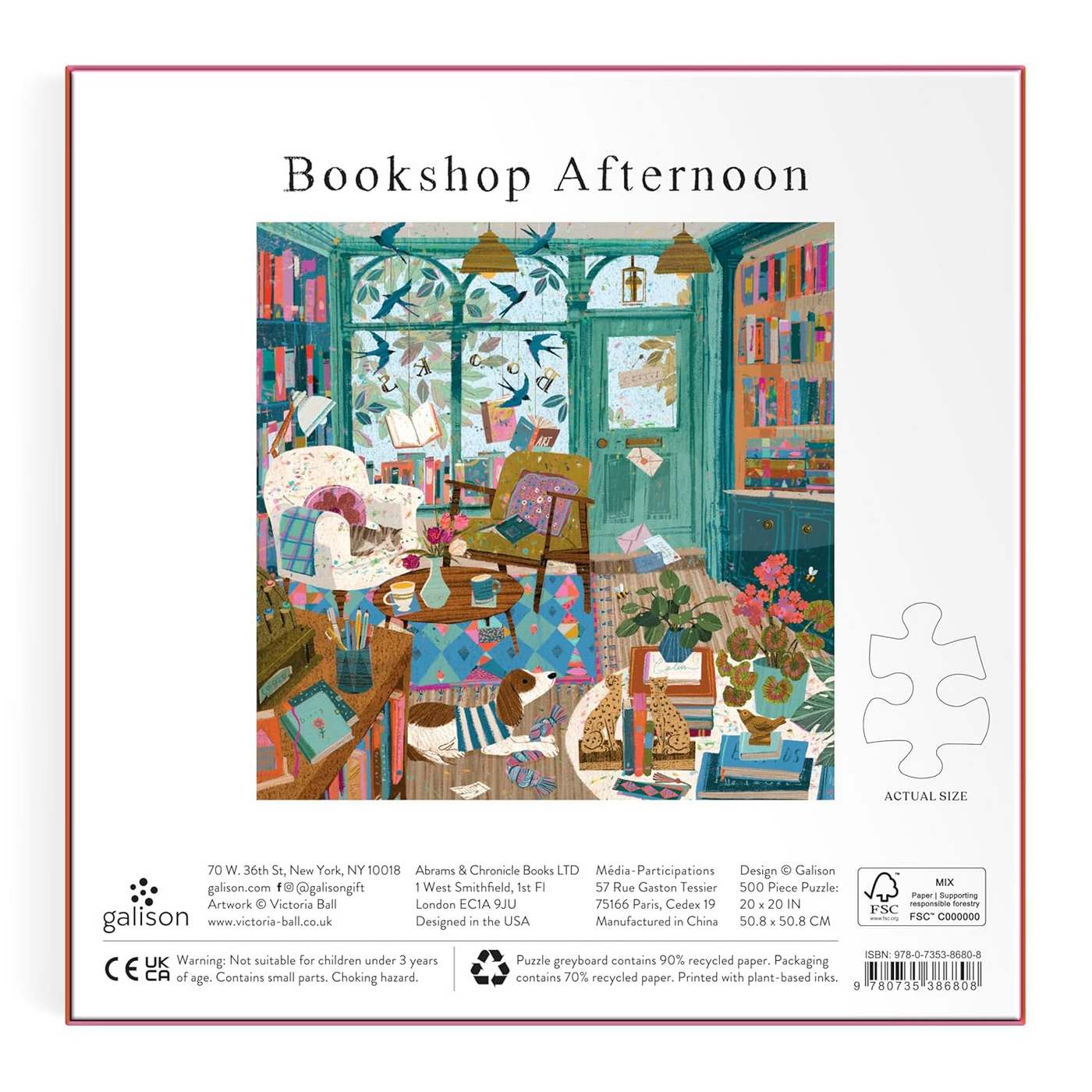 Bookshop Afternoon, 500 Piece