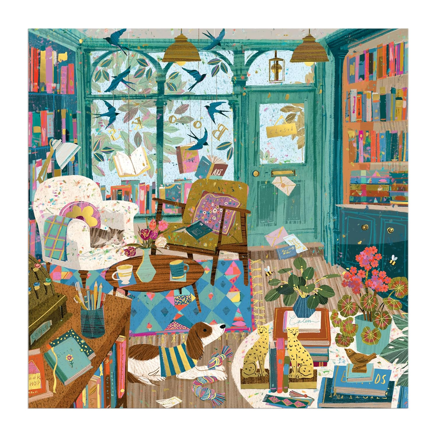 Bookshop Afternoon, 500 Piece