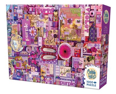 The Rainbow Project - Purple, 1000pcs