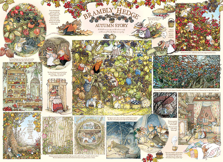 Brambly Hedge Autumn Story, 1000pc Puzzle