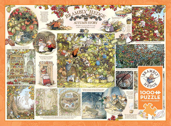 Brambly Hedge Autumn Story, 1000pc Puzzle