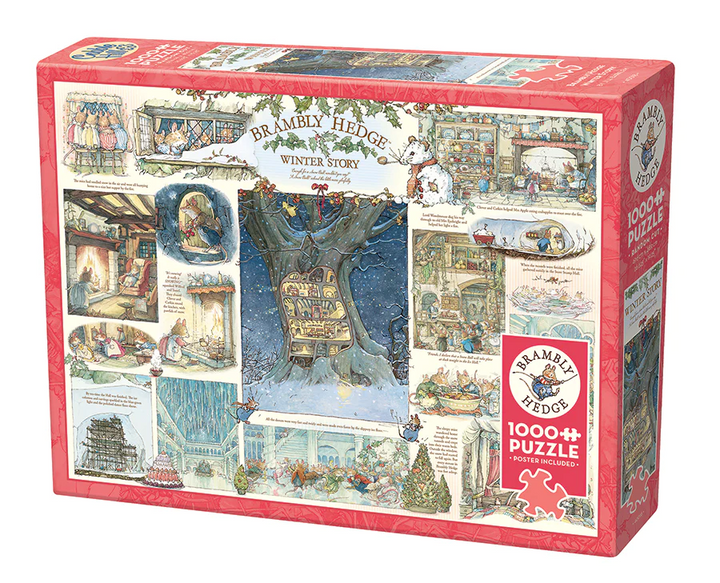 Brambly Hedge Winter Story, 1000pc Puzzle