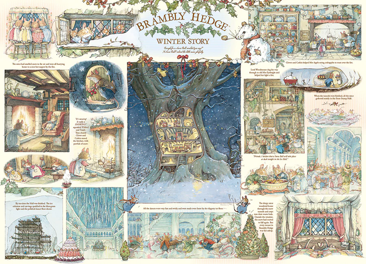 Brambly Hedge Winter Story, 1000pc Puzzle