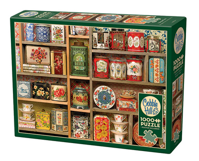 Vintage Tins, 1000pcs
