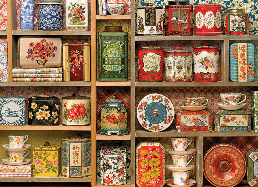 Vintage Tins, 1000pcs