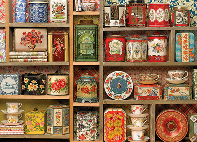 Vintage Tins, 1000pcs