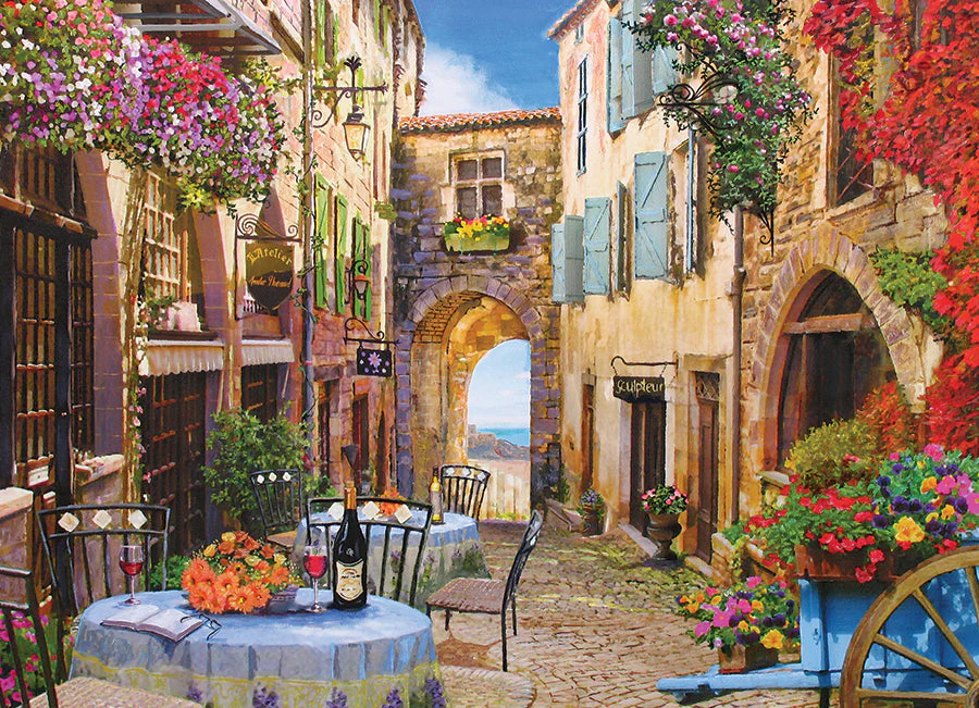 French Village, 1000pcs puzzle