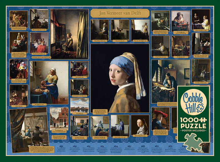 Vemeer, 1000-piece jigsaw puzzle