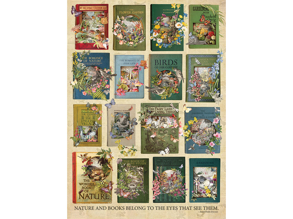 The Nature of Books, 1000pc puzzle