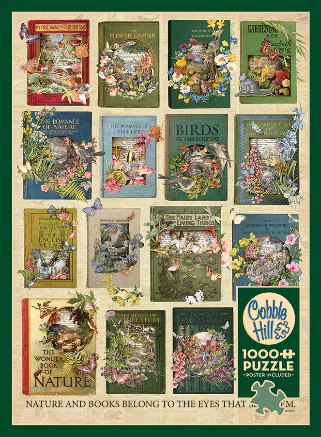 The Nature of Books, 1000pc puzzle