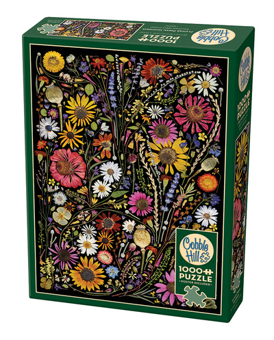 Flower Press: Happiness, 1000pc puzzle