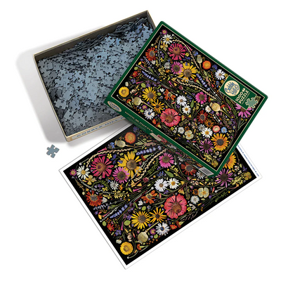 Flower Press: Happiness, 1000pc puzzle