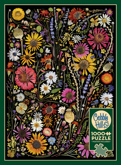 Flower Press: Happiness, 1000pc puzzle