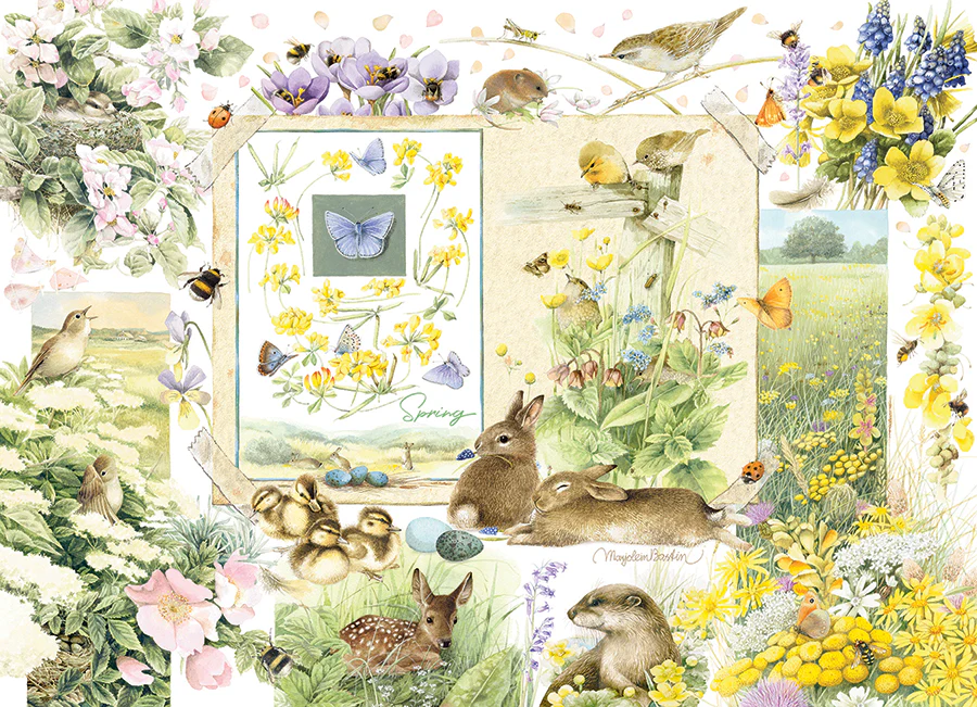 Nature Journal: Spring, 1000pcs puzzle