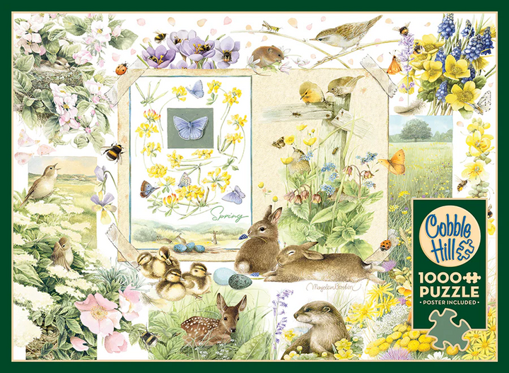 Nature Journal: Spring, 1000pcs puzzle