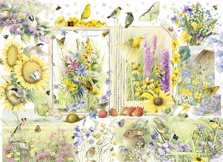 Nature Journal: Summer, 1000pcs puzzle