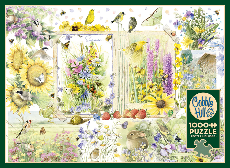 Nature Journal: Summer, 1000pcs puzzle