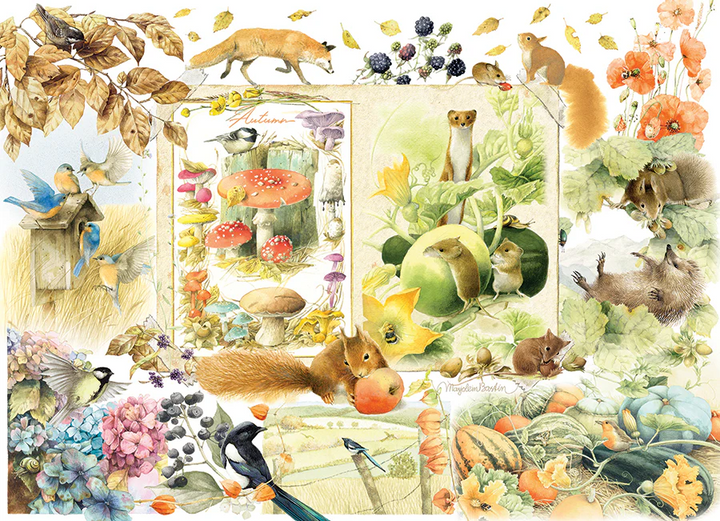 Nature Journal: Autumn, 1000pcs puzzle