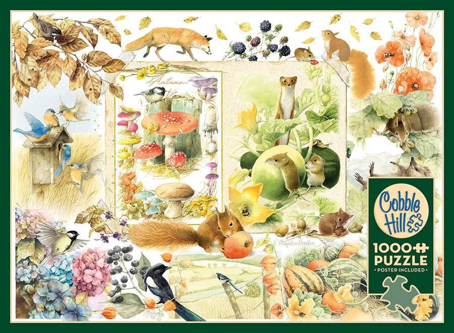 Nature Journal: Autumn, 1000pcs puzzle