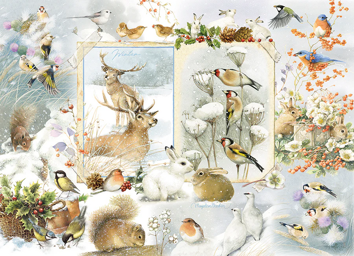 Nature Journal: Winter, 1000pcs puzzle