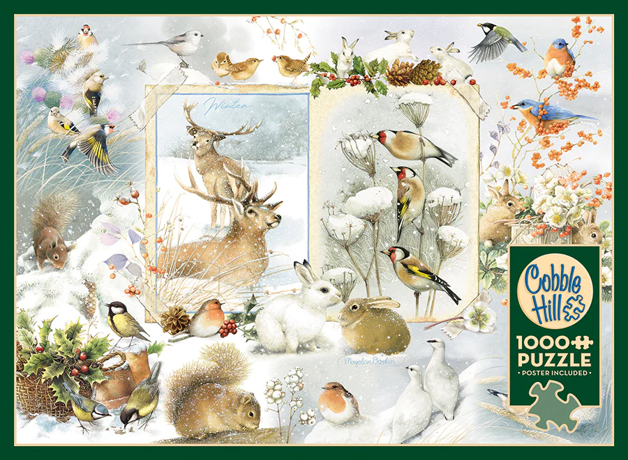 Nature Journal: Winter, 1000pcs puzzle
