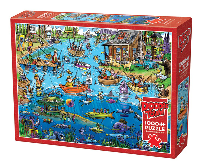 Gone Fishing, 1000pc Puzzle