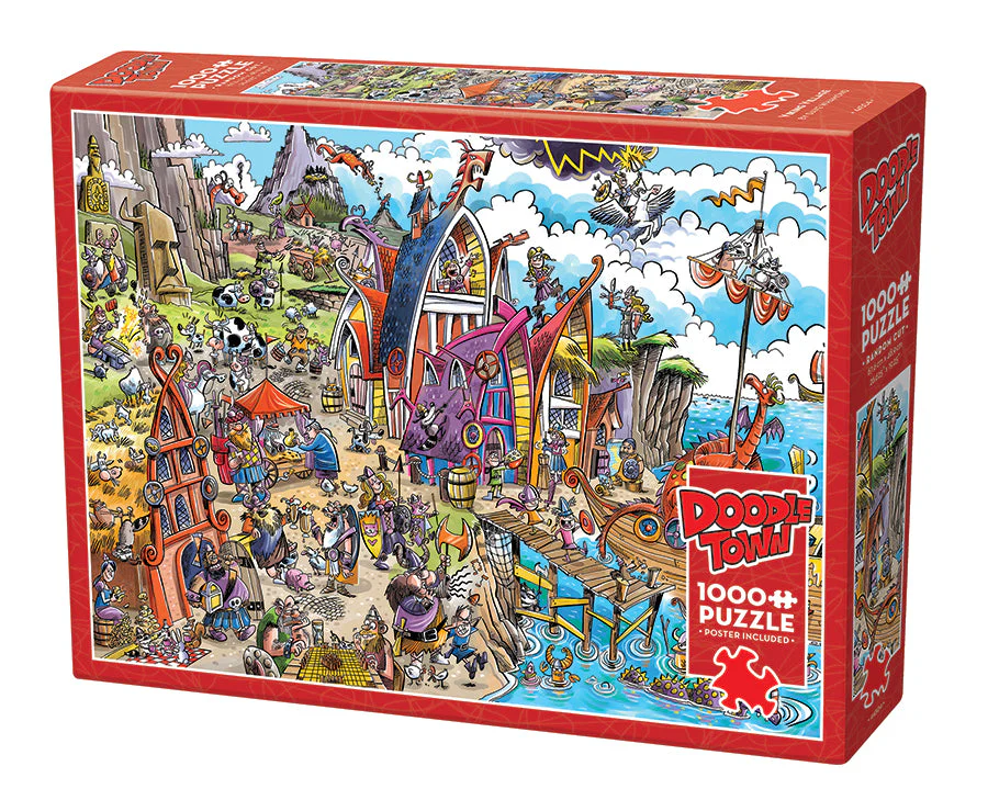 Viking Village, 1000pc Puzzle