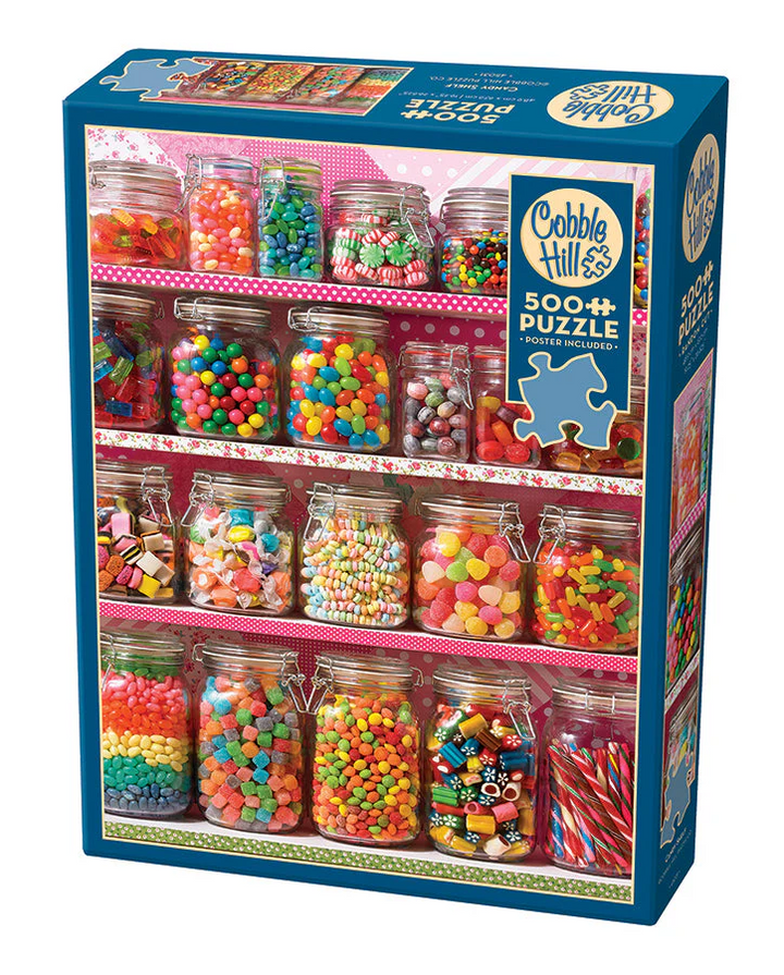 Candy Shelf, 500pcs jigsaw puzzle