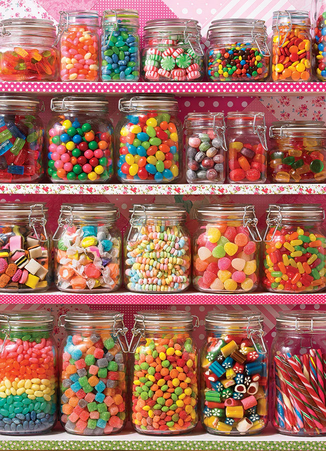 Candy Shelf, 500pcs jigsaw puzzle