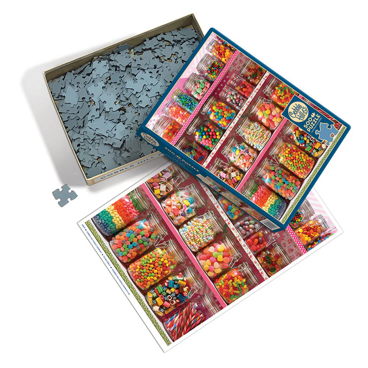 Candy Shelf, 500pcs jigsaw puzzle
