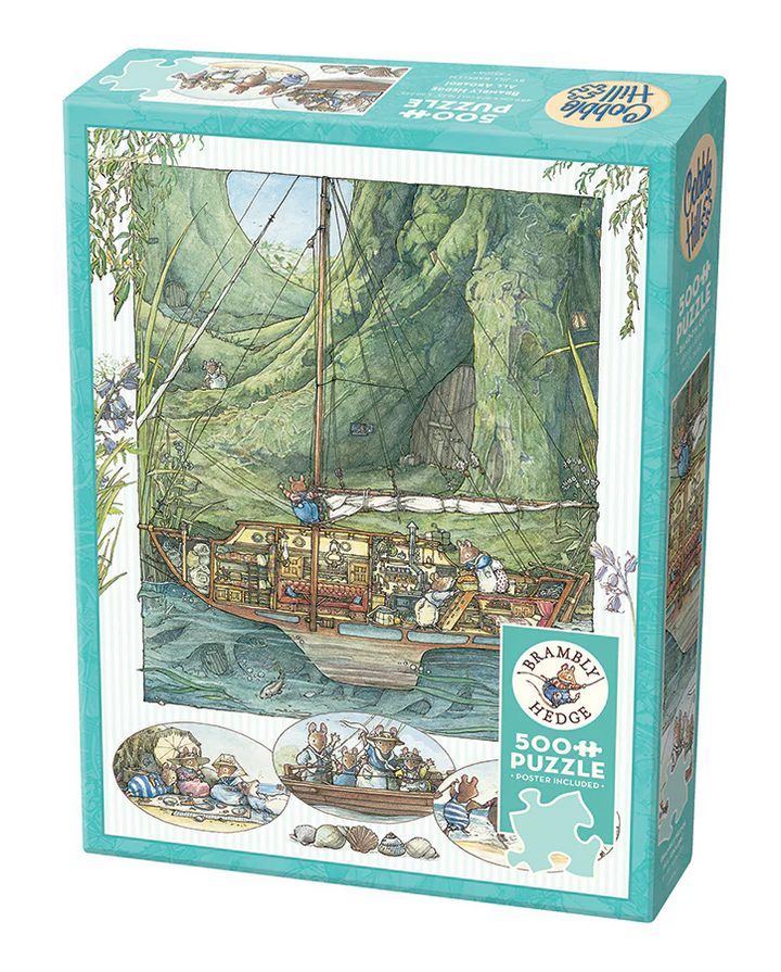 Brambly Hedge All Aboard!, 500pcs jigsaw puzzle