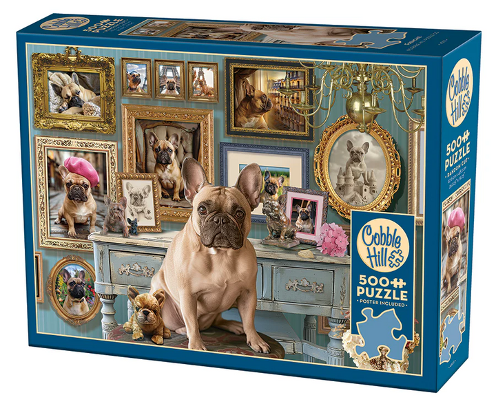 Frenchie, 500pcs jigsaw puzzle