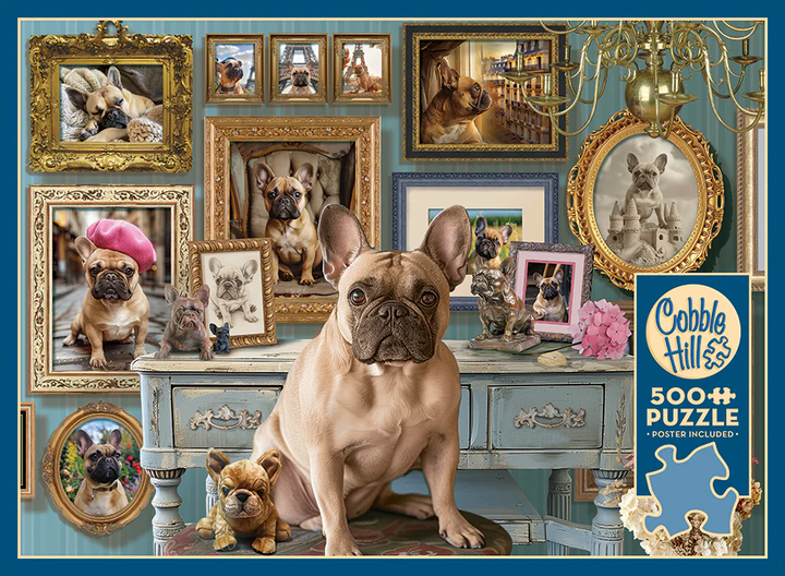 Frenchie, 500pcs jigsaw puzzle