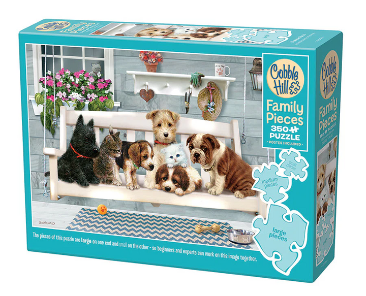 Porch Pals, (Family) 350pcs jigsaw puzzle