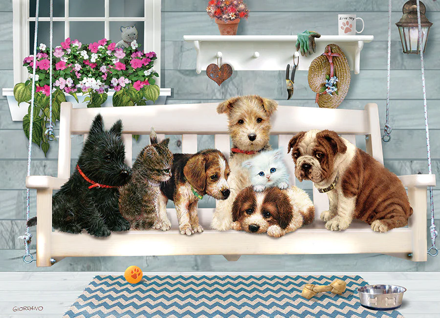 Porch Pals, (Family) 350pcs jigsaw puzzle