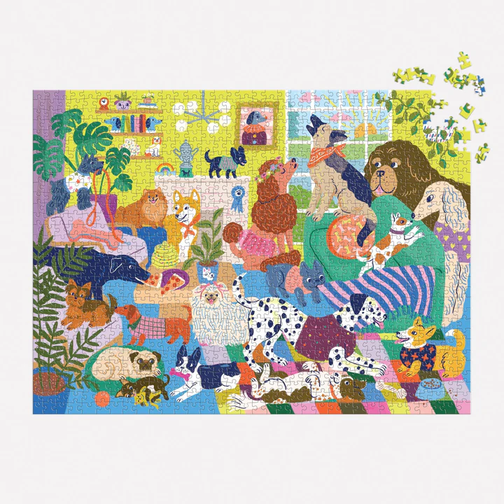Good Dog Club 1000 Piece Family Puzzle