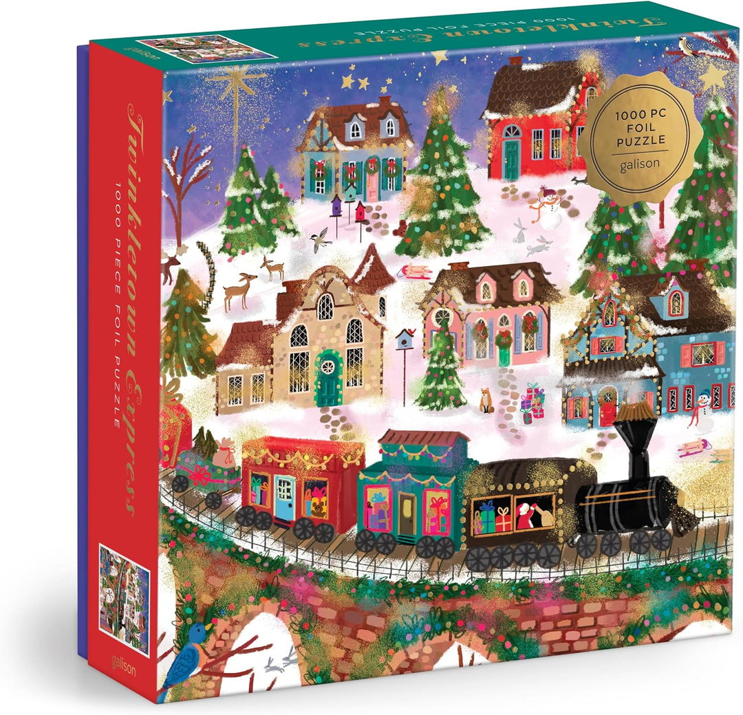Joy Laforme Twinkletown Express 1000 Piece Foil Puzzle