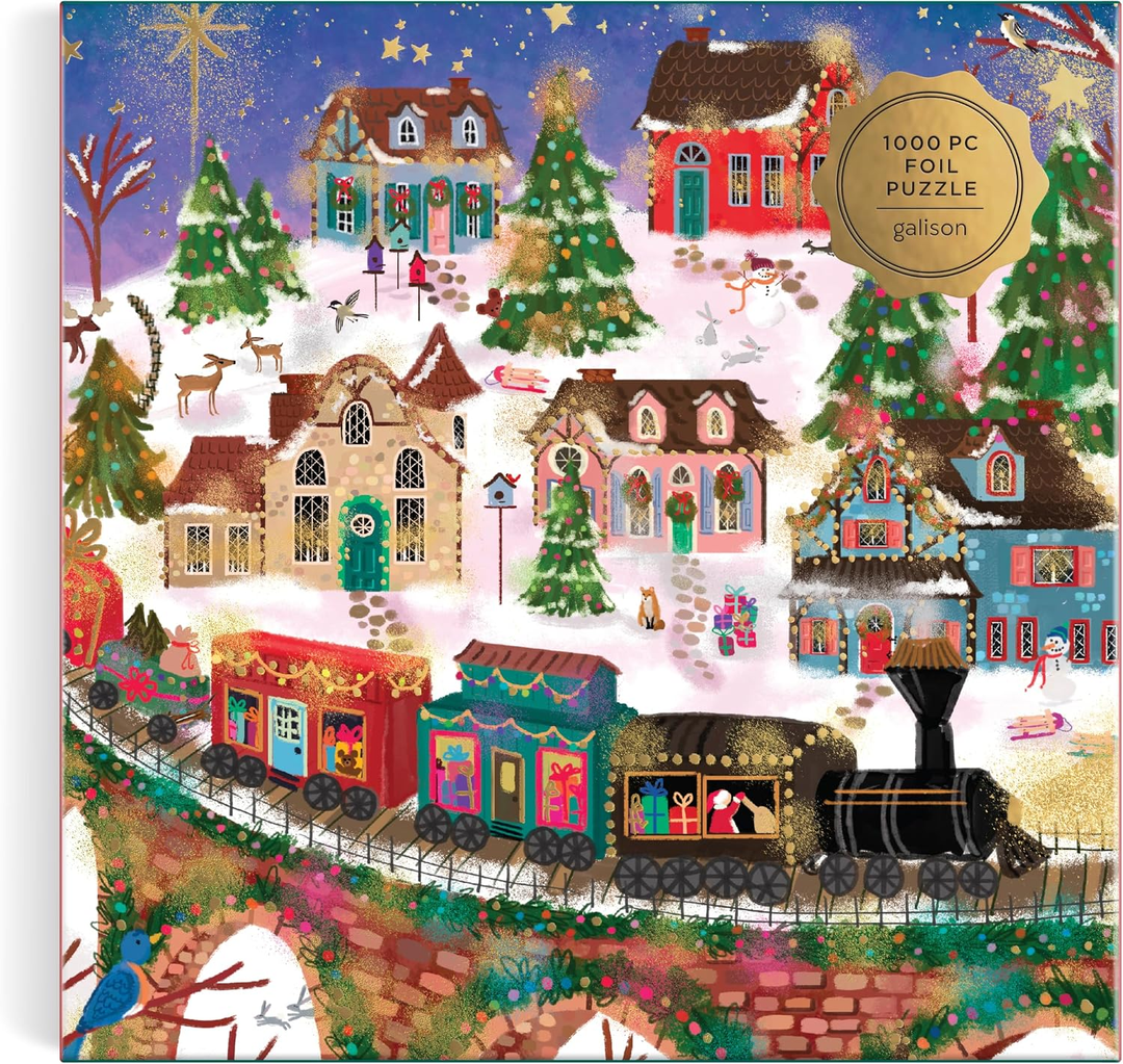 Joy Laforme Twinkletown Express 1000 Piece Foil Puzzle